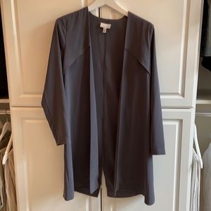 14th & Union Long Grey Lightweight Coat